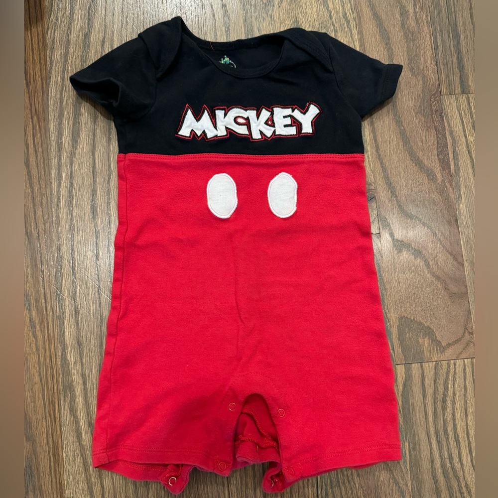 Mickey Mouse baby onesie. Sz 18mths